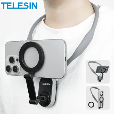 Neck Mobile Movie Maker Hang Neck Phone Holder Lazy Bendable Flexible Hang Neck Phone Holder