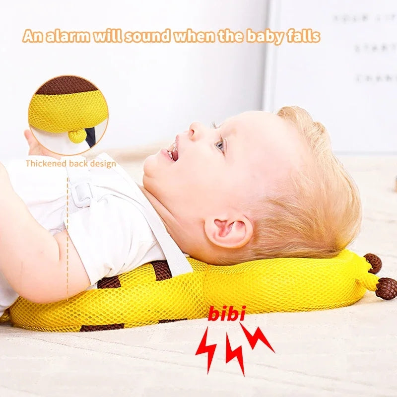 Head Back Protector Baby Protect Pillow Learn Walk Headgear Prevent Injured Safety Pad prevention Fall Cartoon Bee Kids Pillows