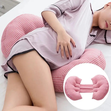 FANTZEI Premium Quality Pillow Lumbar Support Abdominal Sleeping Pillow Washed Cotton Pregnancy Pillow Multifunctional Pregnancy Belly Sopport Pillow