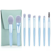 FANTZEI Makeup Brush 8 Pcs Synthetic Mini Make Up Brushes Kit Matte Small Makeup Brush Travel Set with Bag