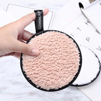 Reusable Microfiber Makeup Remover Sponge Gently Removes Heavy Makeup with Just Water, Ultra-Soft, Eco-Friendly, Non-Toxic For All Skin Types, Lips, Face and Eyes Flawlessly Make-up Accessories