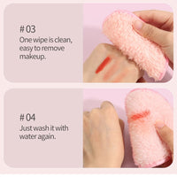 Reusable Microfiber Makeup Remover Sponge Gently Removes Heavy Makeup with Just Water, Ultra-Soft, Eco-Friendly, Non-Toxic For All Skin Types, Lips, Face and Eyes Flawlessly Make-up Accessories