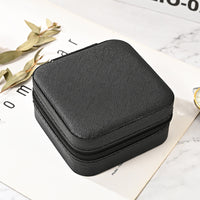 Jewelry Box Organizer Beautiful and Portable Leather Jewelry Organizer For Rings Earrings Chains